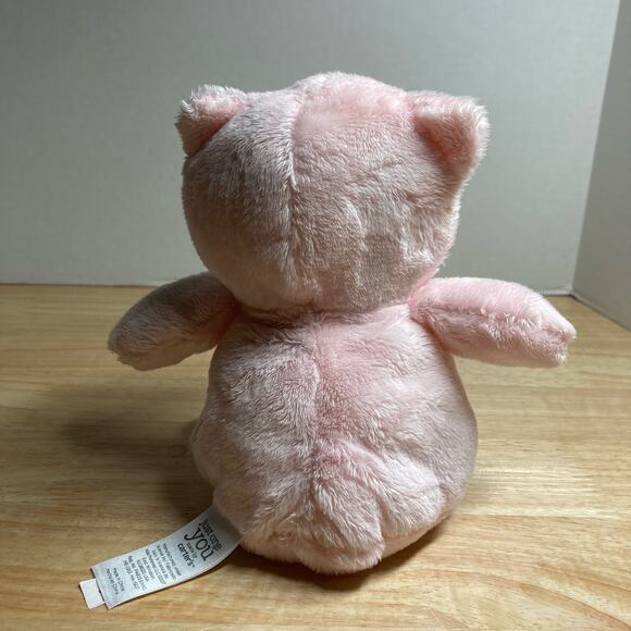 Just One You by Carter's For You Rattle Pink and White Owl Plush. Pre-Owned - Picture 4 of 9